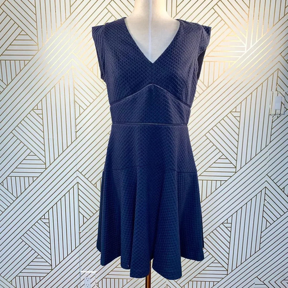 Rebecca Taylor Taylor Dress in Navy‎ Blue - Picture 1 of 10